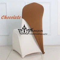 100pcs lycra spandex chair cap cover universal for wedding decoration stretch party chair covers event hotel