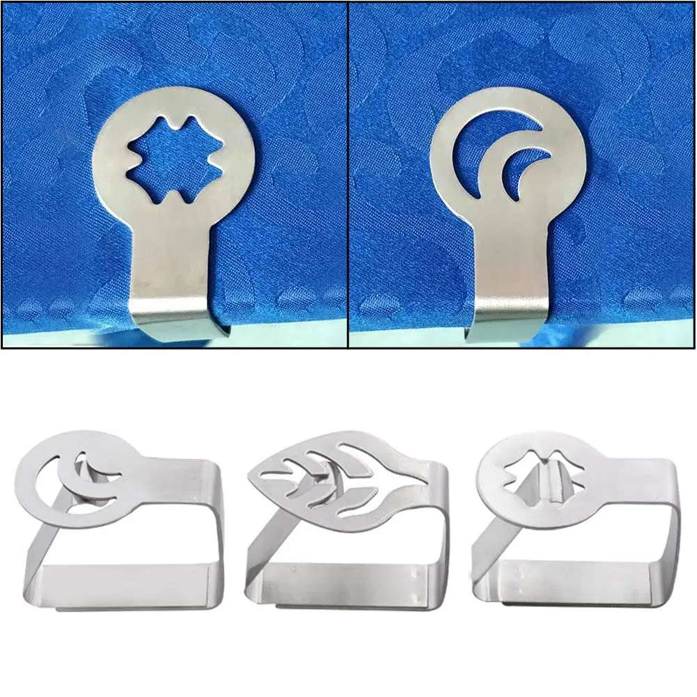 1 шт. зажим для скатерти из нержавеющей стали свадебной променады настольный