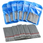 Набор сверл для ногтей, 50 шт., набор сверл для ногтей, Электрический фрезерный станок для маникюра, инструменты для удаления омертвевшей кожи, аксессуары для ногтей