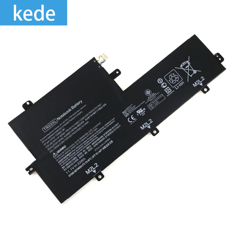 Kede оригинальный ноутбук батарея TR03XL для hp Разделение X2 13 g110dx Tr03xl Серия ноутбуков