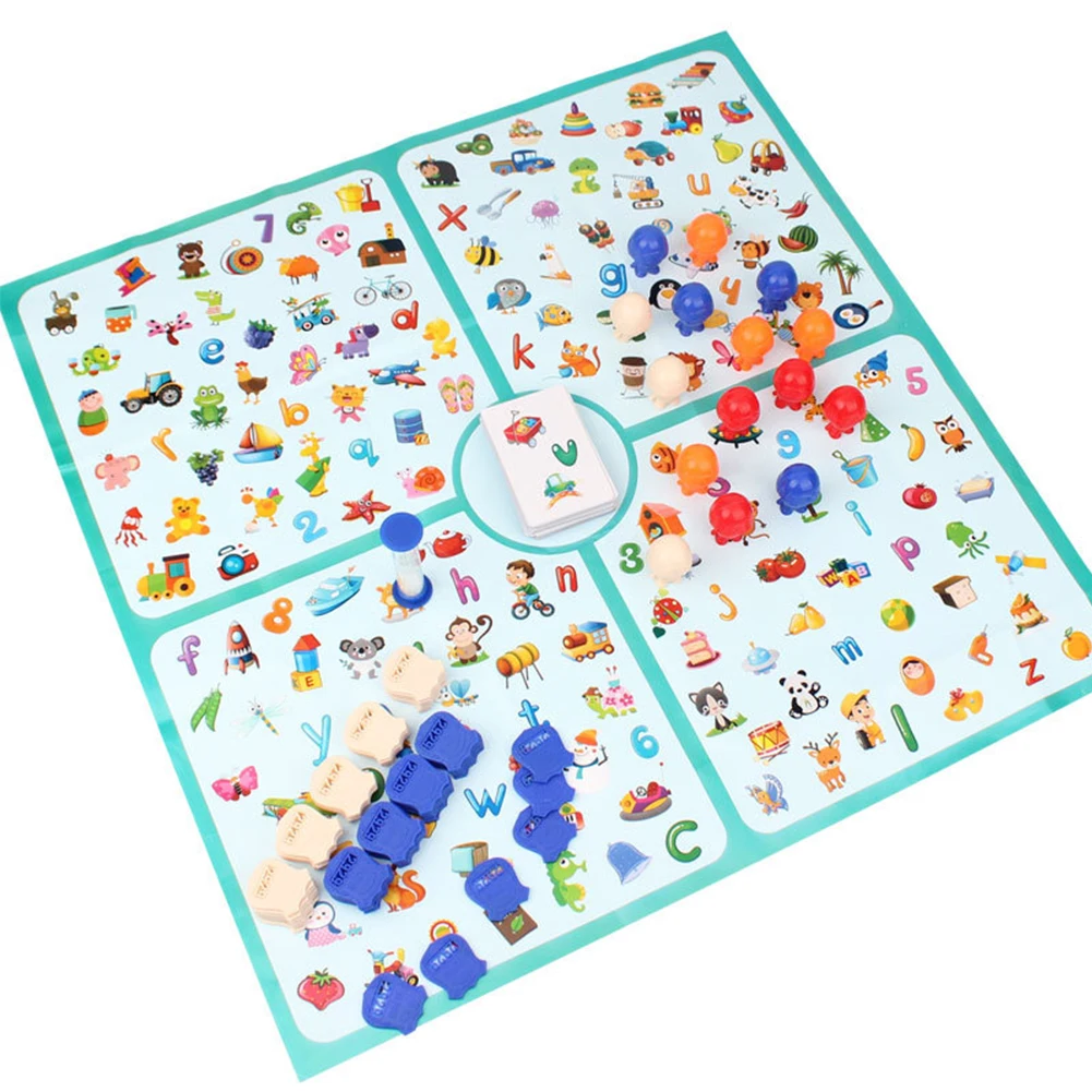 

Education Game Looking Chart Board Fun For Children Brain Training Family Toys Multiplayer Kids Detectives Portable Gifts