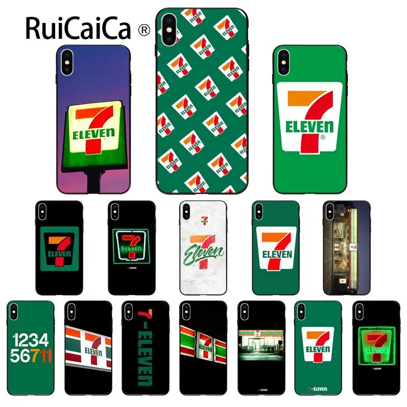 Ruicaica seven eleven Custom Photo мягкий чехол для телефона Apple iPhone 8 7 6 6S Plus X XS MAX 5 5S SE XR |