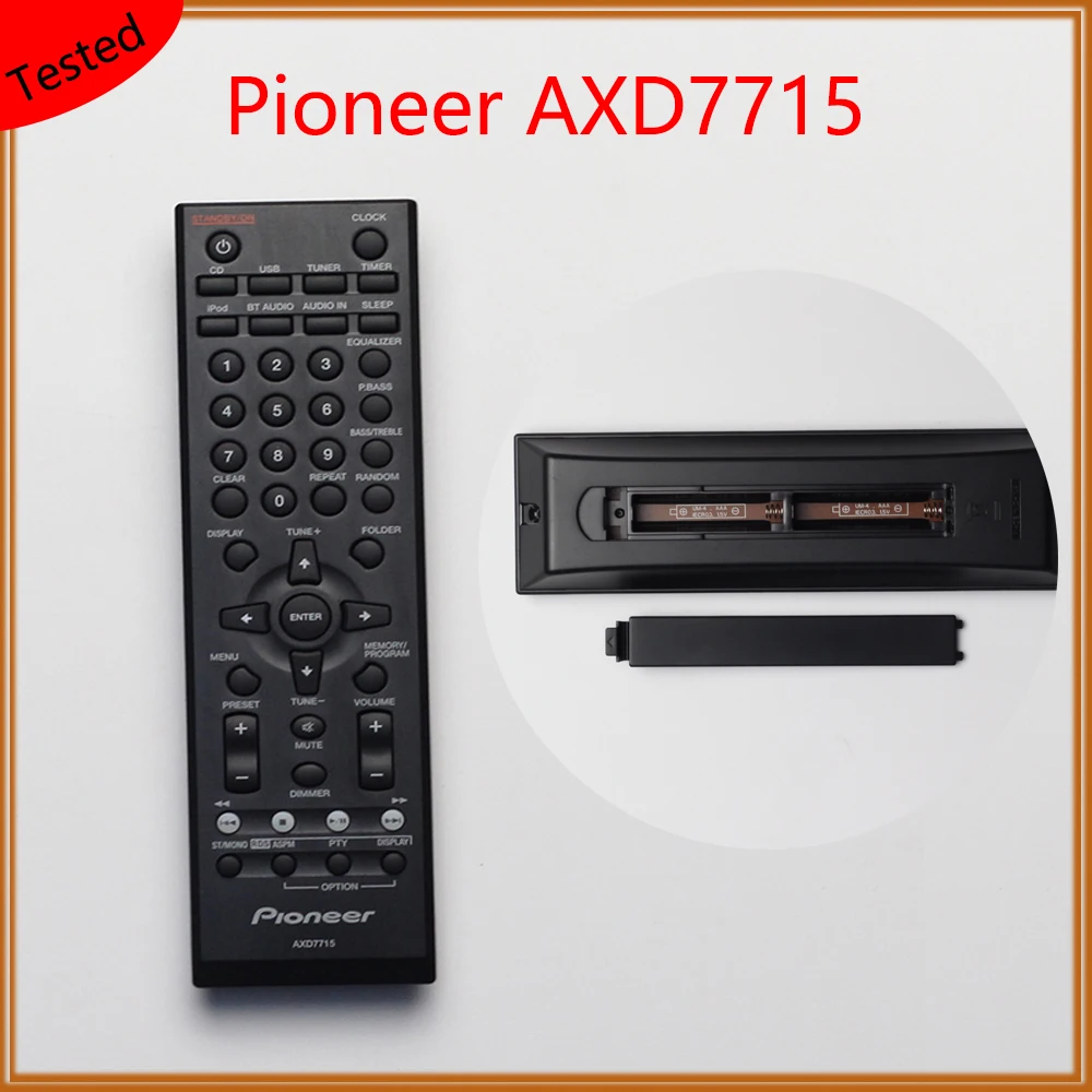 Пульт дистанционного управления для Pioneer AXD7715, новый пульт дистанционного управления для CD-приемника, аудио для домашнего кинотеатра Пульт дистанционного управления для Pioneer AXD7715, новый пульт дистанционного управления для CD-приемника, аудио для домашнего кинотеатра