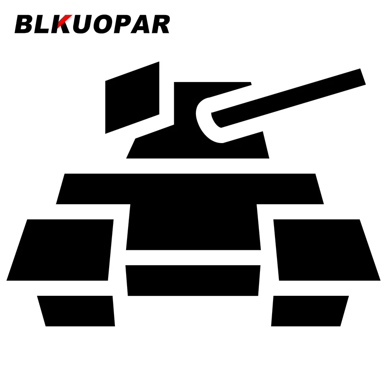 

Наклейки BLKUOPAR для боевого танка, модные наклейки, виниловый материал, наклейки на автомобиль, сноуборд, устойчивые к царапинам