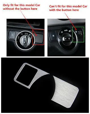 

Головной светильник кнопка включения Накладка для Mercedes Benz C Class W204 2010-2013