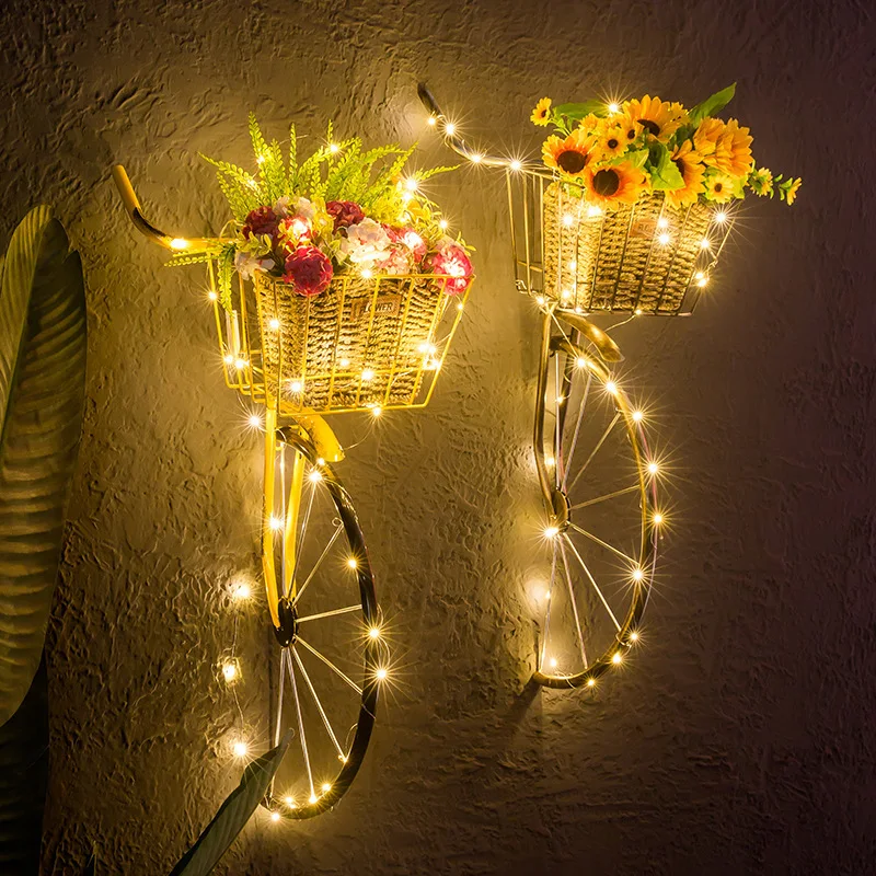 Велосипедная стойка в скандинавском стиле освежитель для бара молочного чая