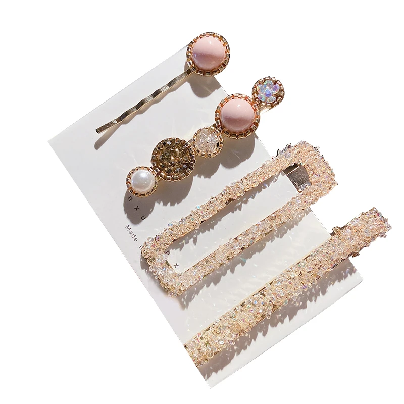 

Korean Style Side Headband Headdress Clip Korean Hairpin Internet Celebrity 2020 nian New Style Head Clip Bang Clip Female Clip