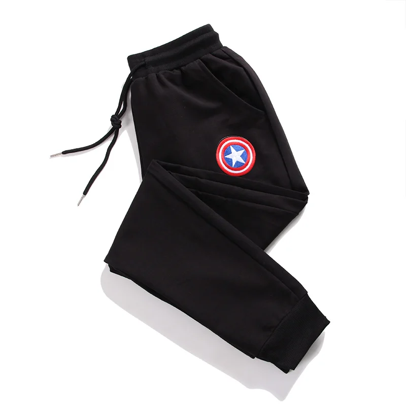 

Спортивные спортивные брюки, женские модные шаровары в стиле пэчворк со звездами, женские черные свободные брюки, уличная одежда на весну и осень Y2K, одежда P113