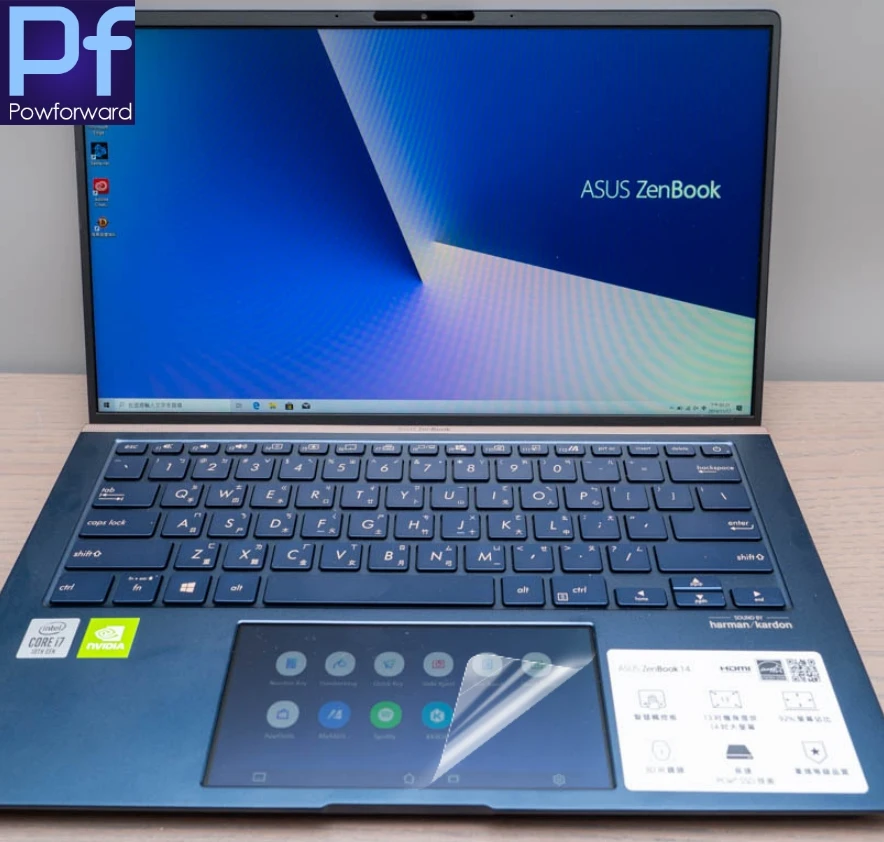 Matte for ASUS ZenBook 14UX434FL ux434flc UX434F UX434FAC UX431FA UX434 Touchpad film Sticker Trackpad Protector | Компьютеры и офис