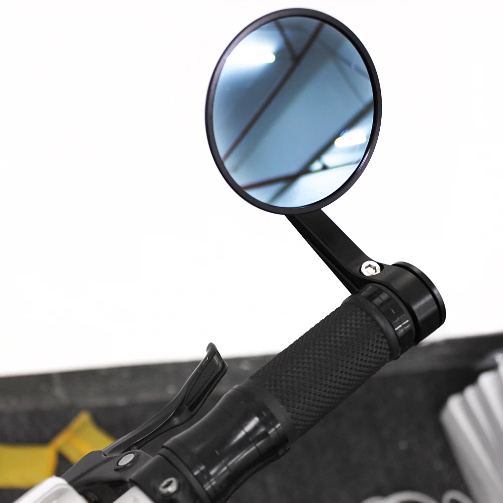 

Motorcycle 22mm or 28mm outlet Handle Bar End Mirrors side mirror For Sport Naked Rretro Cafe racers Universal motorbike