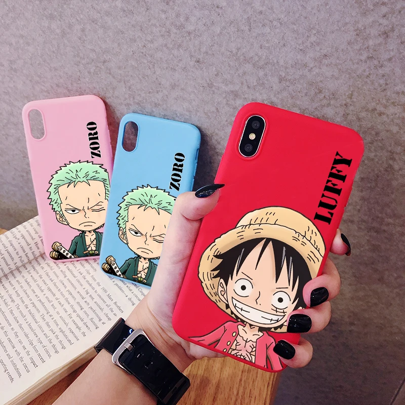 Один Кусок Луффи Зоро чехол для телефона Xiaomi Mi 9 8 CC9 Pro SE Lite 6 A1 A2 A3 CC9e матовый