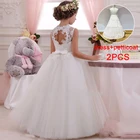 Подростковая юбка для девочек, платье подружки невесты, Детский костюм для выпускного вечера, платья принцессы, праздвечерние чное платье с цветами, 2022