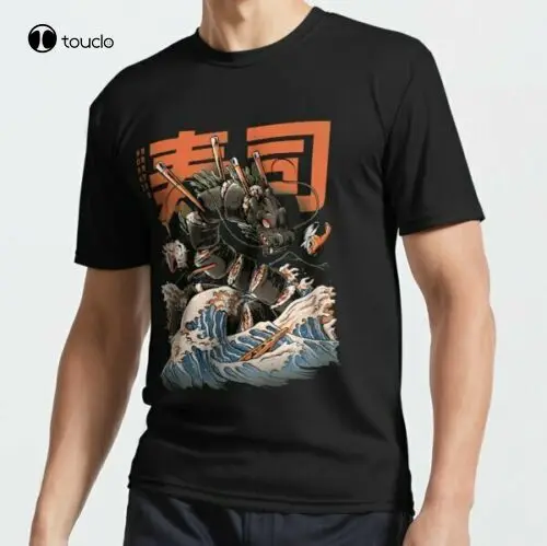 

New Limited New The Black Sushi Dragon Classic T-Shirt Size S To 5Xl Tee Shirt Unisex