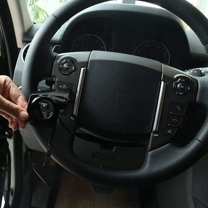 Чехол рулевого колеса автомобиля отделка наклейки для Land Rover Discovery 4 LR4 2010-2016 Freelander