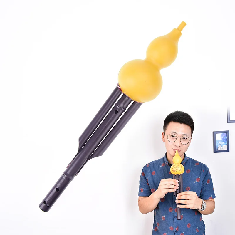 Китайская ручная работа Хулуси бамбука тыквы кукурбит флейта этнический