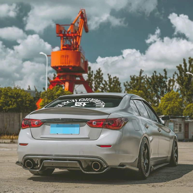 Спойлер для Infiniti Q50 задний спойлер из АБС-пластика | Автомобили и мотоциклы