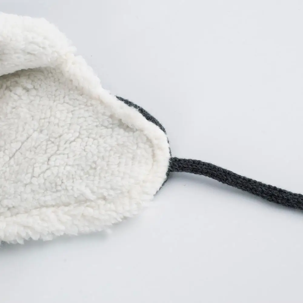 

New 2021Connectyle Toddler Infant Boys Girls Kids Winter Skull Hat Cute Cartoon Cotton Fleece Lined Windproof Earflap Warm Hat