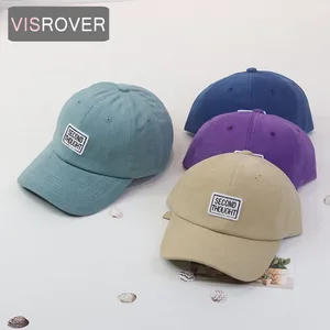 VISROVER New Purple Hip-hop Hat Women Baseball Cap Soft Hat Casual Unisex Cotton Spring Summer Adult Hats Caps Gift Wholesales