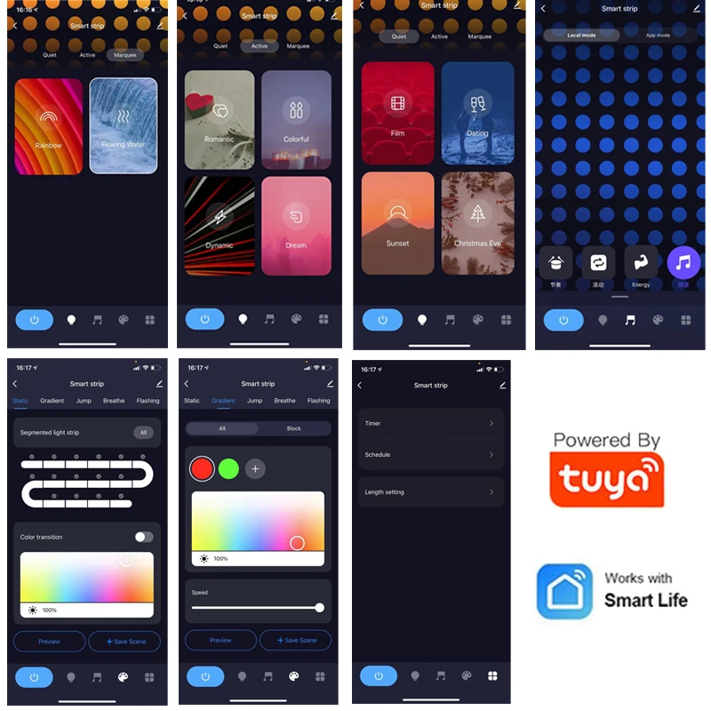 WiFi Smart Mini Led Controller 12V 5V WS2811 WS2812 RGB Addressable Strip TUYA Life APP Echo Plus Voice Control | Лампы и освещение