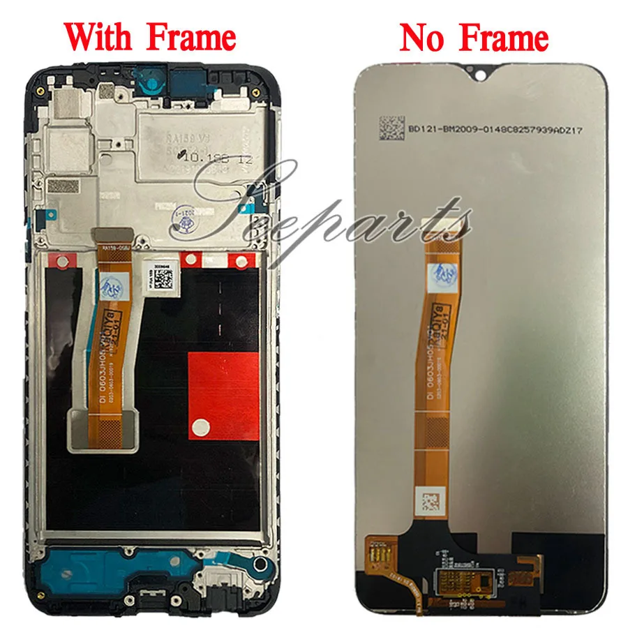 6 3 inches lcd for oppo realme 5 pro lcd display touch panel screen sensor assembly for realme 5 pro rmx1971 lcd replacement free global shipping