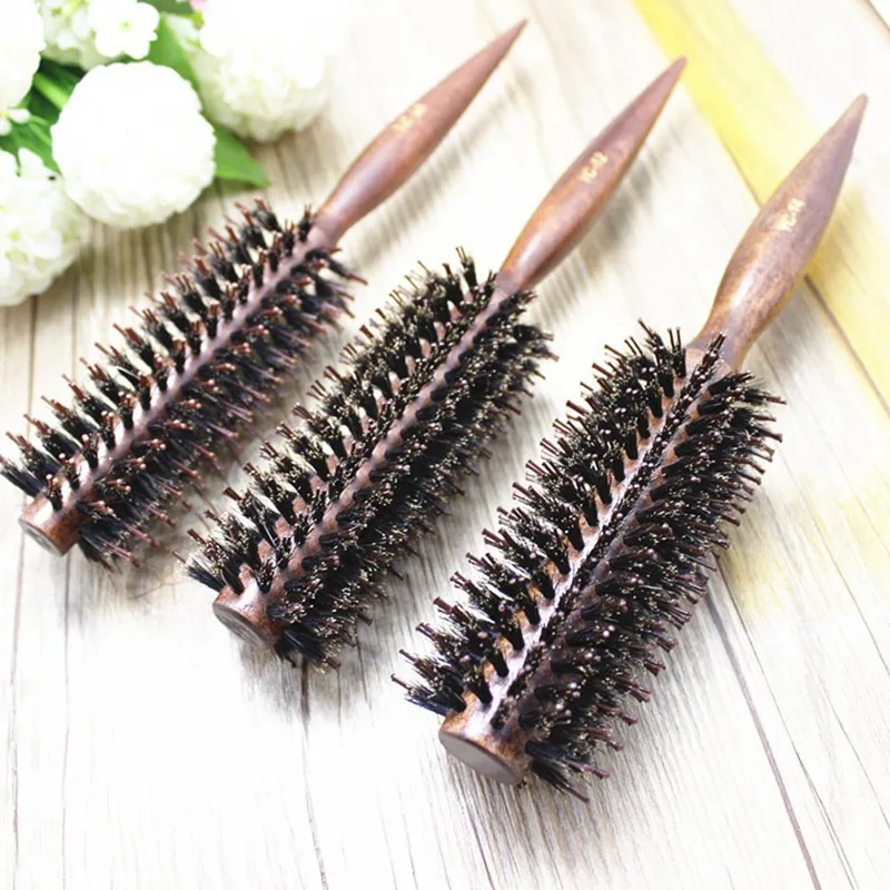 1 шт. Антистатическая щётка для завивки волос с алюминиевой трубкой | Красота и