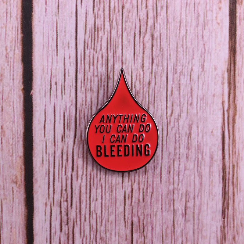 Все что вы можете делать я могу сделать кровотечения брошь в виде капли крови