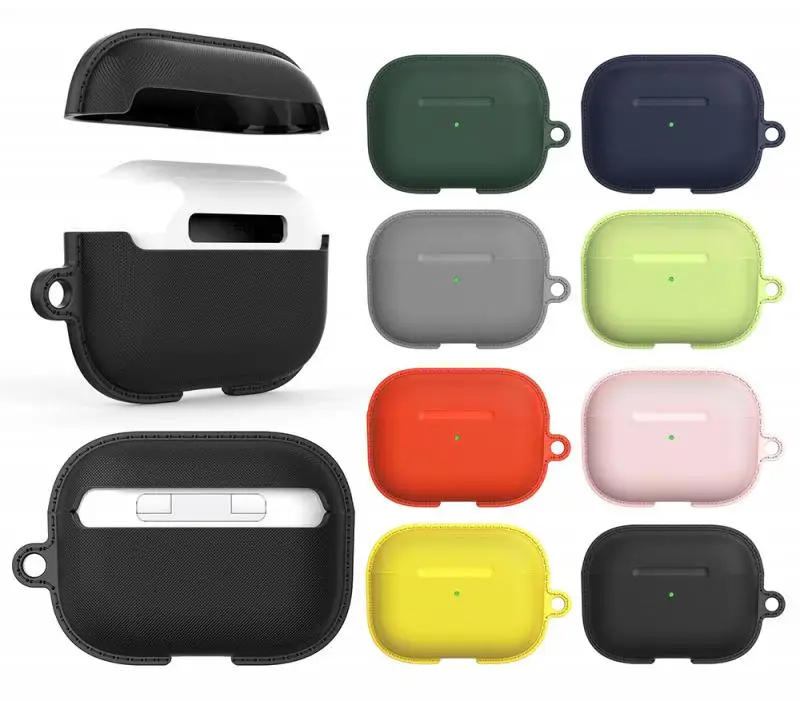 24 цвета чехол для AirPods Pro 3 Box беспроводные Bluetooth наушники портативная гарнитура