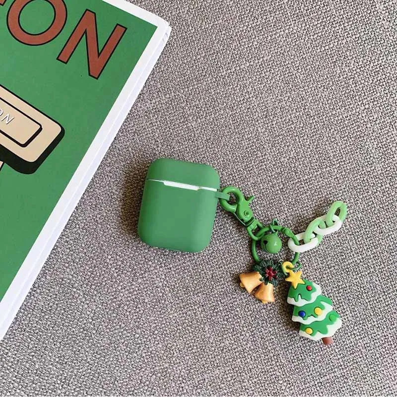 

Аксессуары для наушников Air Pods, подвесной чехол для Apple Airpods1 2, чехол, Рождественский чехол, чехол для беспроводных Bluetooth наушников