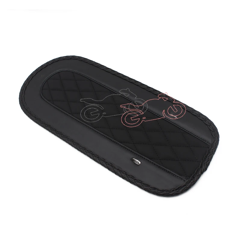 

1pcs Motorcycle Parts Black PU Leather Diamond Style Rear Fender Bib Solo Seat For Fits For Harley Touring 2008-2018
