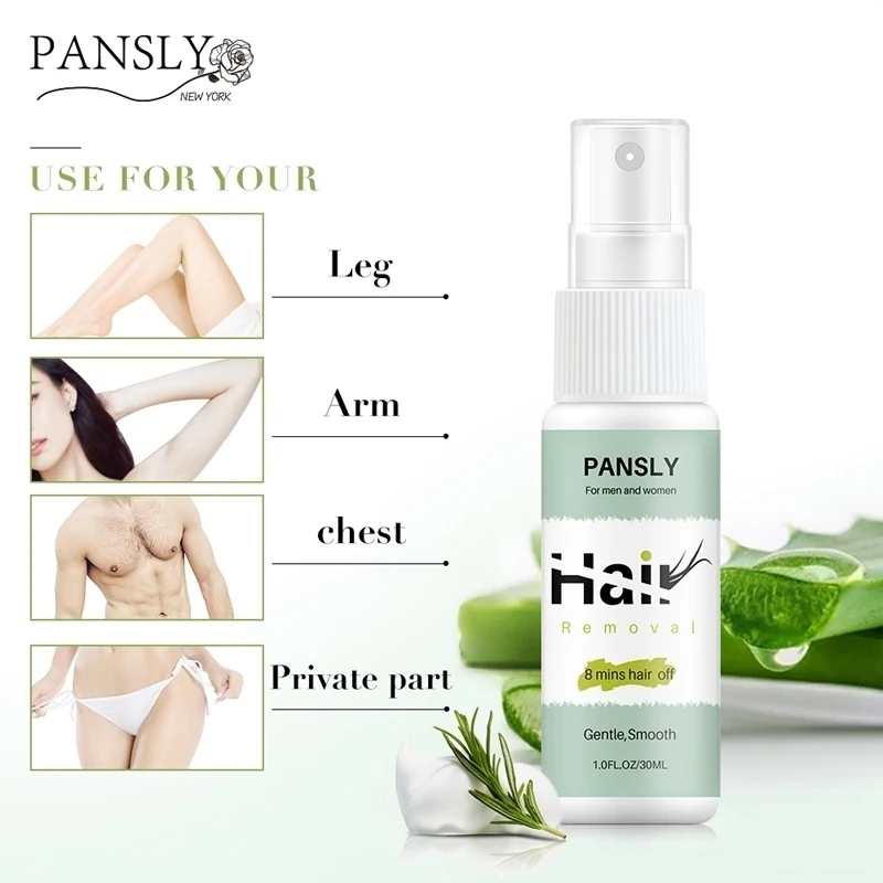 

100% Natural Permanent Hair Removal Spray Face Body Depilatory Beard Bikini Legs Armpit Painless Hair Removal Beauty Cream Tool