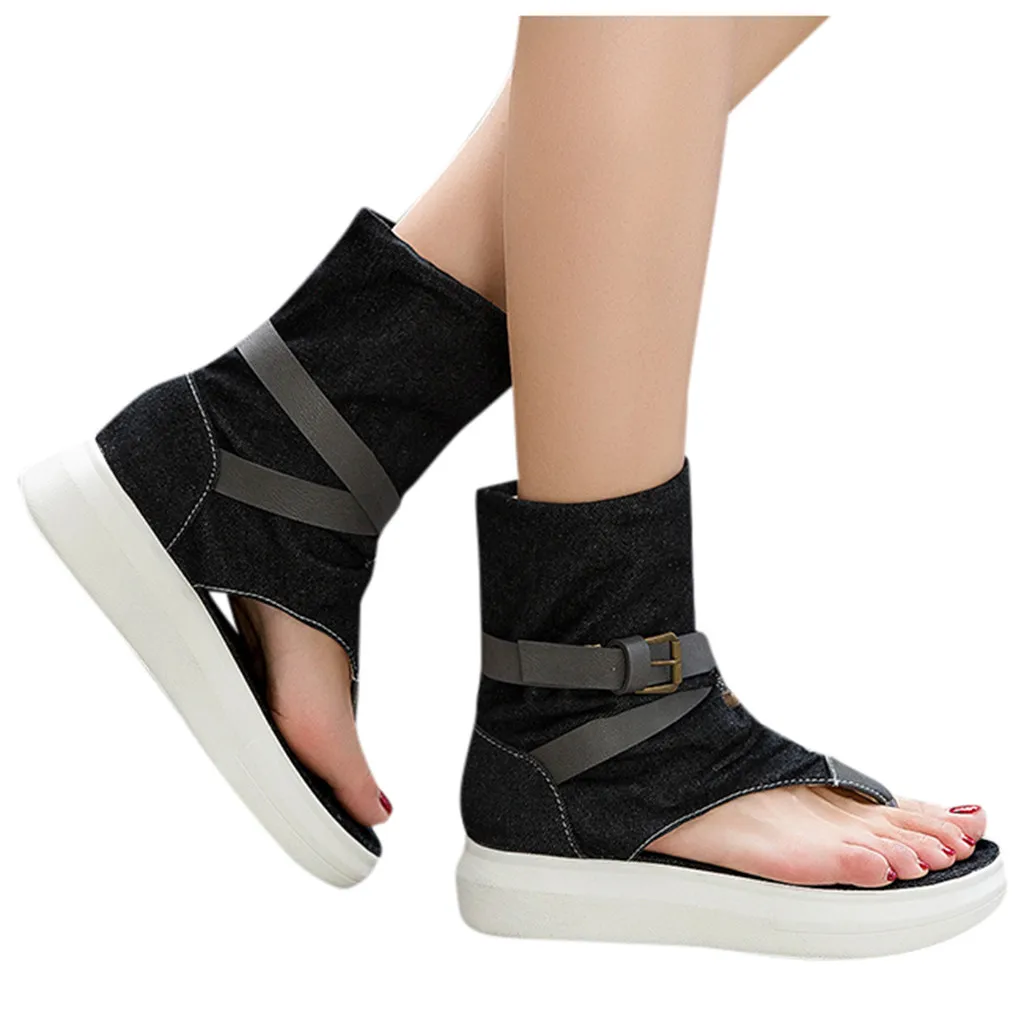 Обувь женские босоножки Новинка 2020 года Вьетнамки повседневные римские сандалии