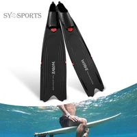 new professional spearfishing freediving fins flippers pp tpr scuba anti skid water sports snorkel long diving fin