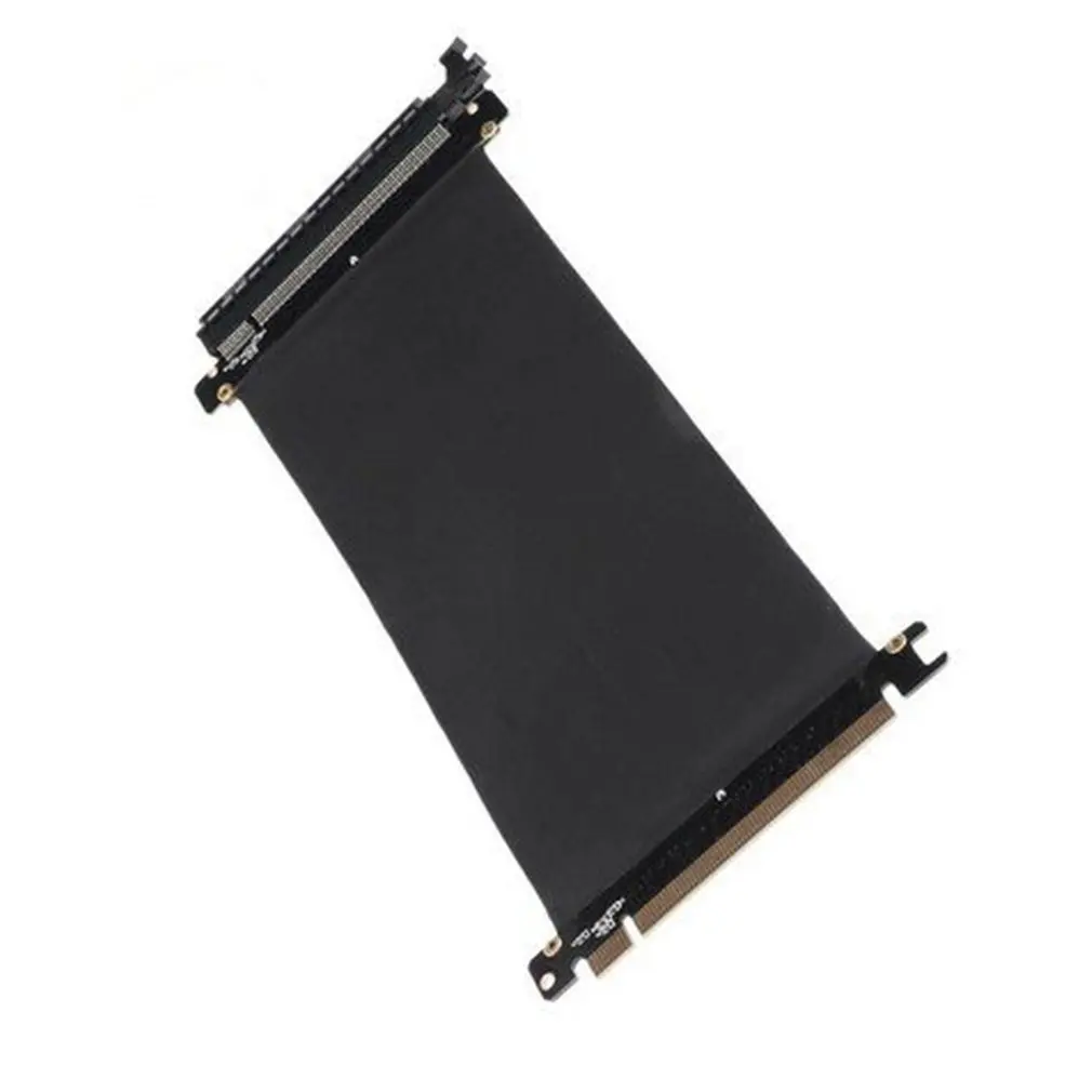 

180 Degrees High Compatibility Pci-e 16x Black Video Card Extended Line 20cm Adapter Line Computer Graphics