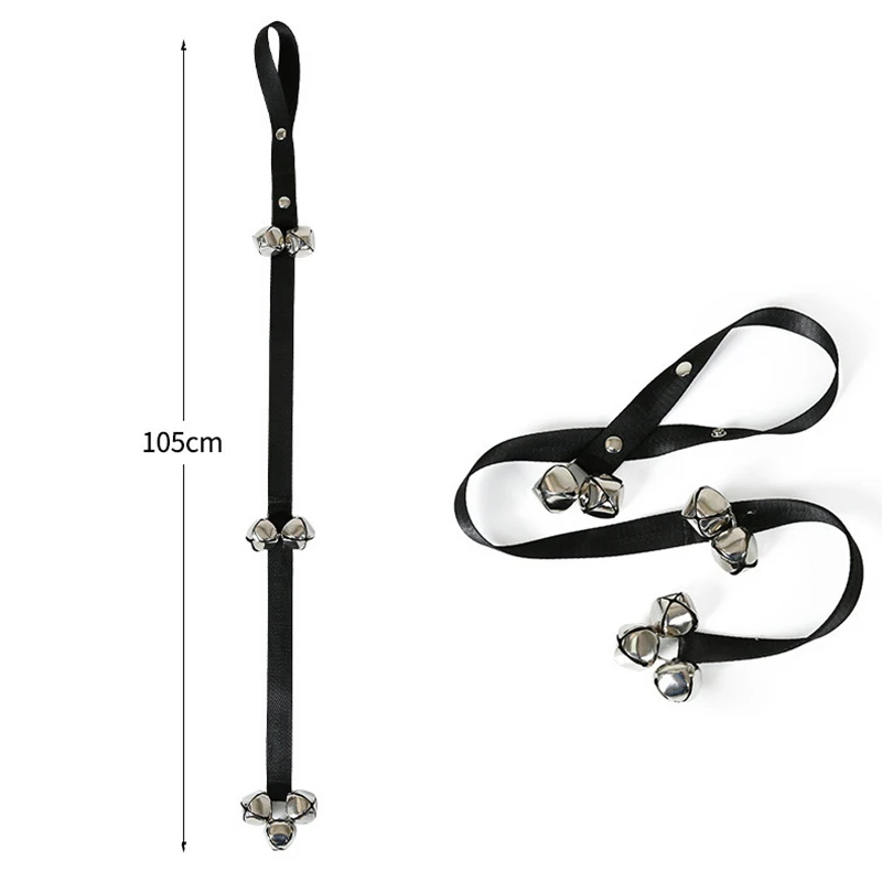 

Pet Doorbell Rope Dog Door Handle Doorbell Loud Bells Rope Dog Out Alarm Bell Lanyard Indoor Puppy Training Rope Pet Accessories
