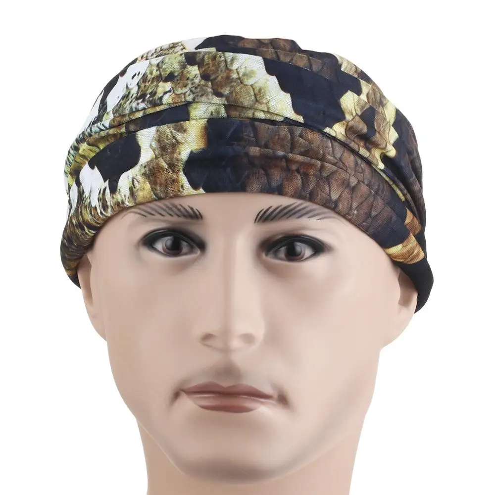 Крутой питон шаблон Спортивная бандана Cheveux для мужчин на открытом воздухе езда
