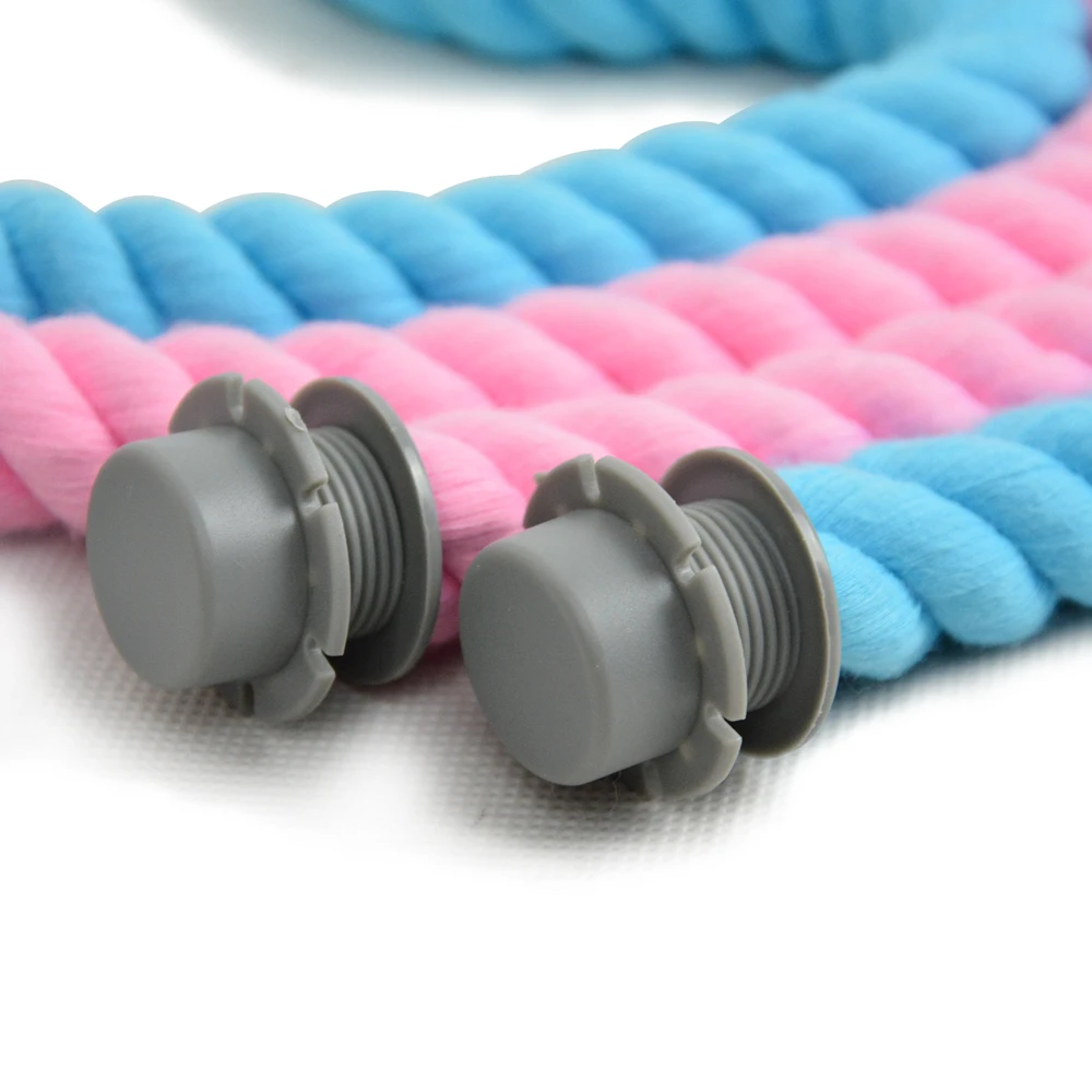 Новые синие и розовые 1 пара длинных мягких хлопковых нитей ручки для Obag женские