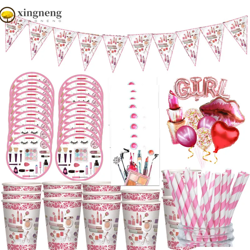 72 шт./лот тема для спа подружек Han Топпер торта на день Рождения Маленькая