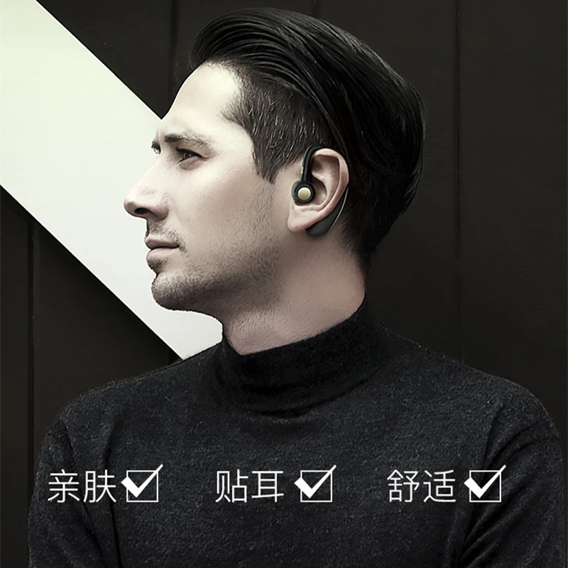 Беспроводная гарнитура K06 для бизнеса Bluetooth наушники 300 мАч супер длинный режим