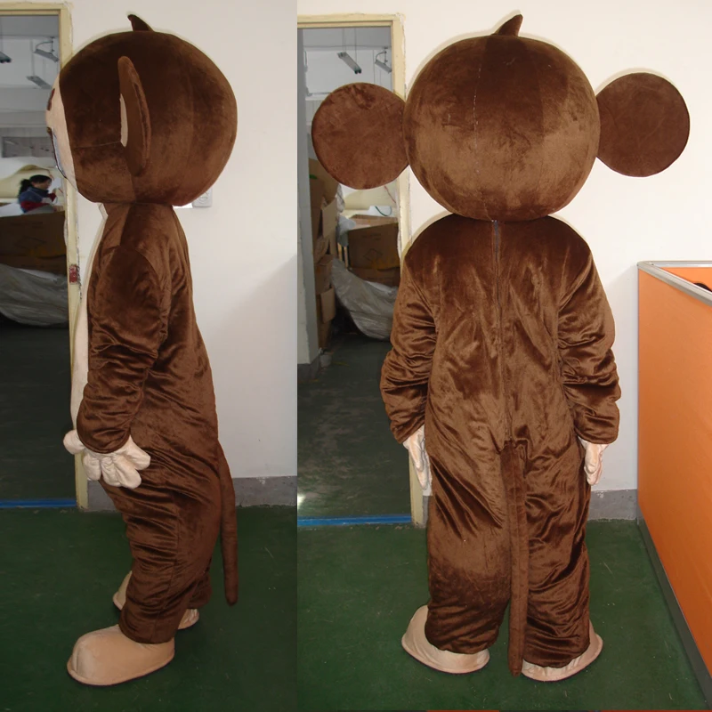 Маскарадный костюм обезьяны розовый маскарадный одежда рекламная акция Костюм