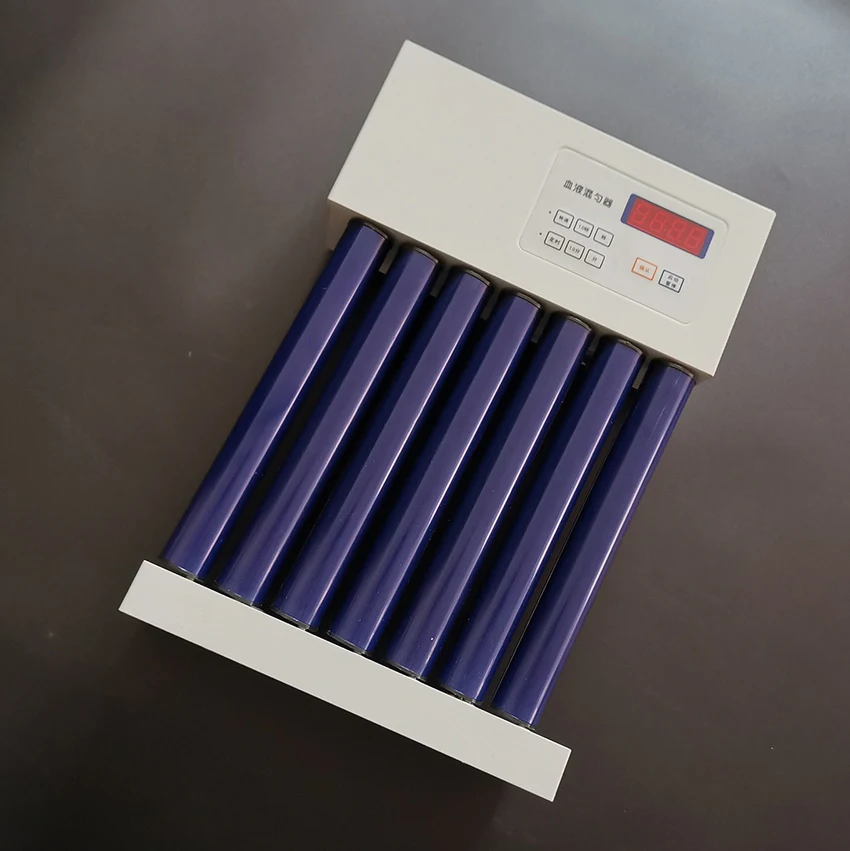 Трубчатый роликовый горизонтальный миксер для крови 6 роликов 110/220 В