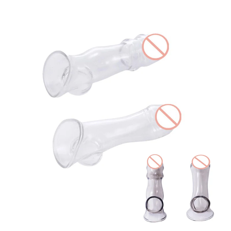 Многоразовый удлинитель фаллоимитатора для мужчин презервативы интимные