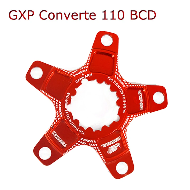 converter 5 claw JESSICA 170 шатун GXP 4/5 коготь велосипедная рукоятка MTB конвертер алюминиевая дорожная горная велосипедная цепь Запчасти для велосипедов аксессуары - Цвет: converter 5 claw
