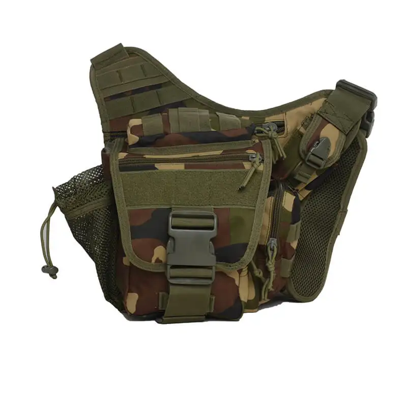 Военный наплечный нагрудный рюкзак водонепроницаемый с ремнем Molle для мужчин