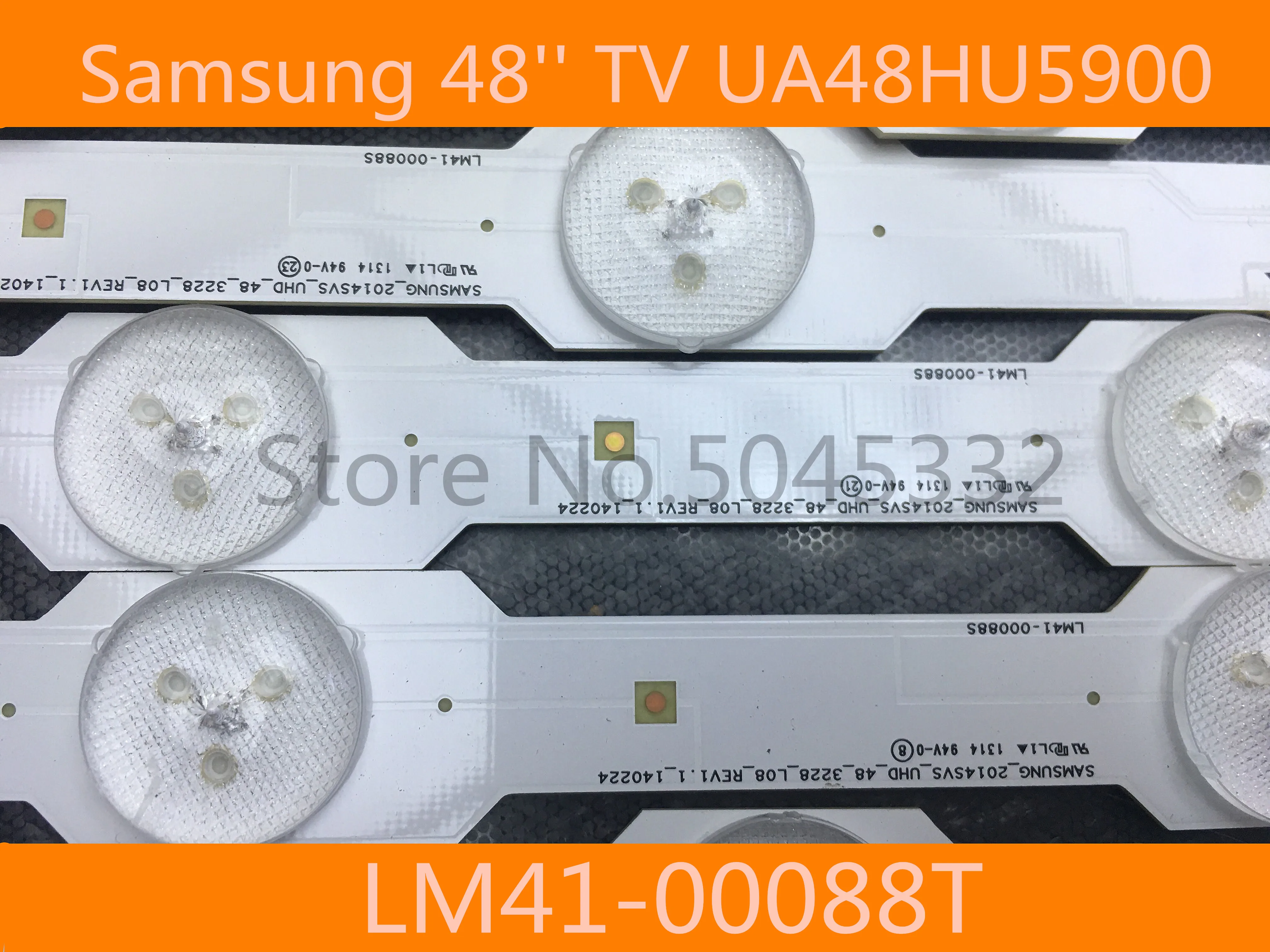 1LED Подсветка лампа stripFor Samsung 48 &quotТВ UA48HU5900 LM41 00088T 00088S CY GH048HGLV2H 2014SVS_UHD_48