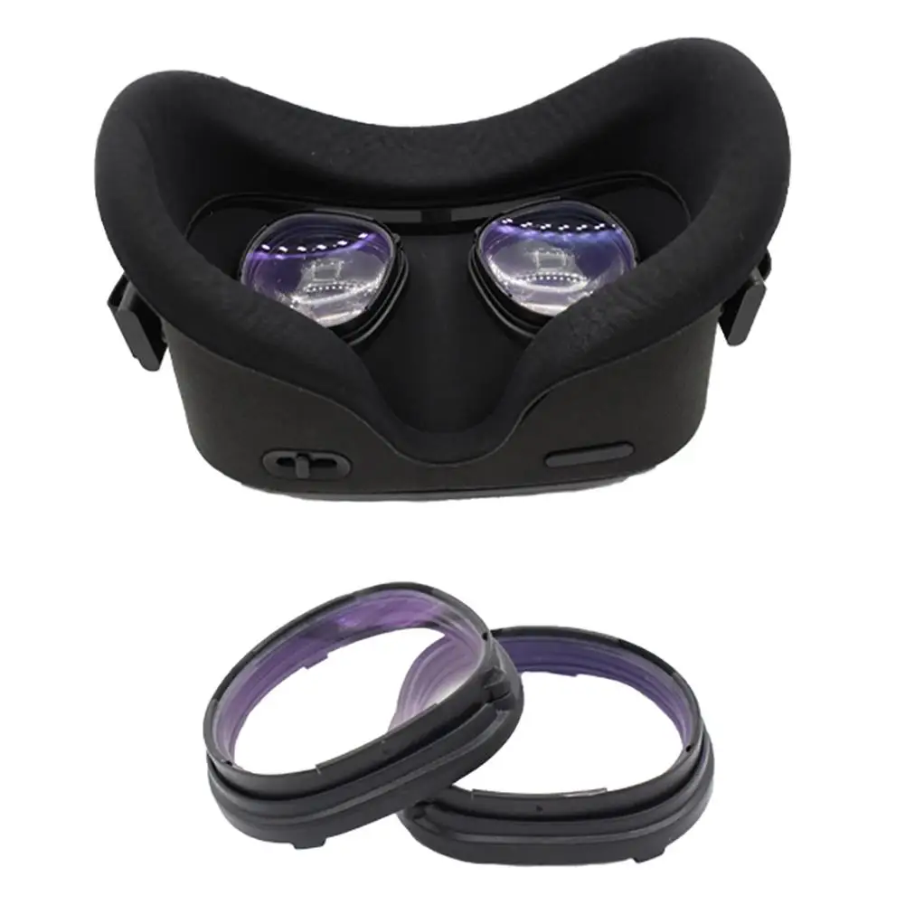 

1 пара анти-синий свет линзы forOculus Rift S VR гарнитура Магнитная оправа для очков зажим Защита объектива для oculus quest аксессуар