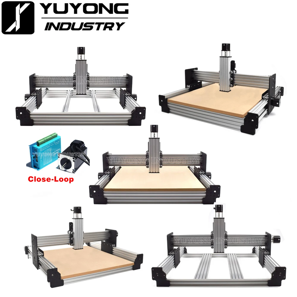 WorkBee фрезерный станок с ЧПУ механический комплект для 4 комплектами шаговый