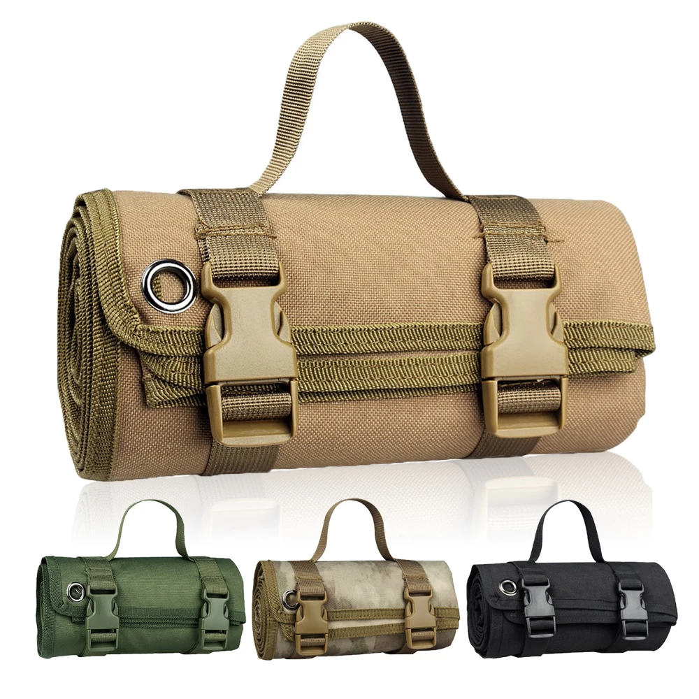 

Tactical Shooting Mat Lightweight Roll Up Foldable Camping Mat Non-slip Gun Hunting Pad Picnic Blanket Hunting Accessory