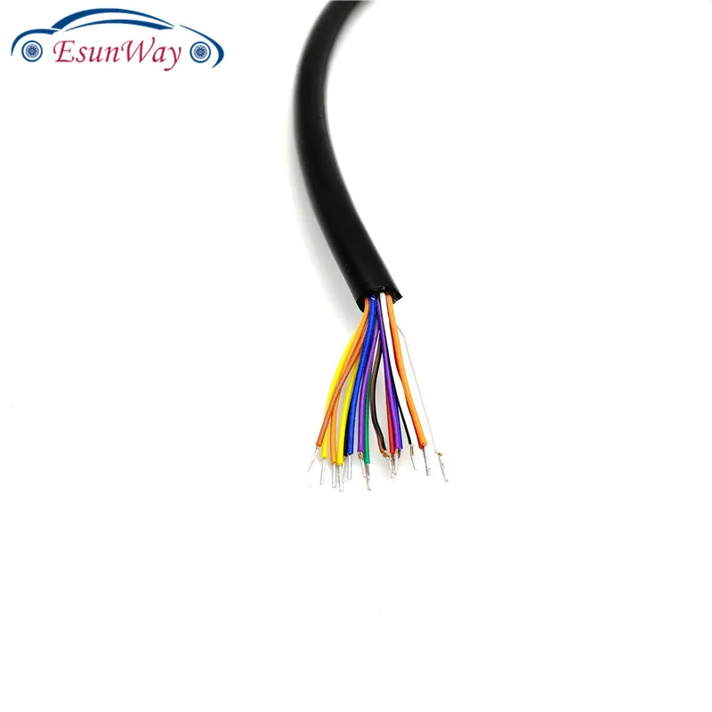 5 шт./лот! 16-контактный Штекерный разъем OBD2 для открытия кабеля OBD OBDII OBD-ii ODB2