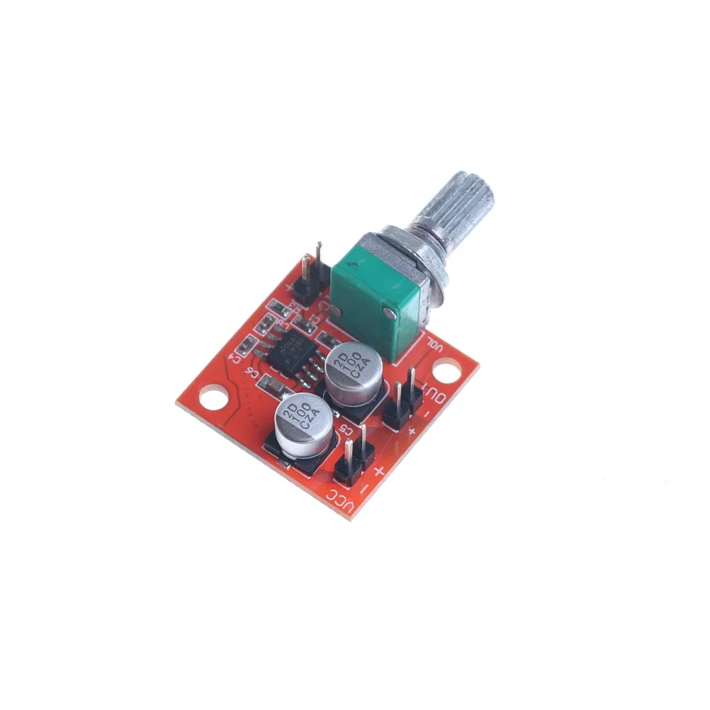 

1pcs DC 3.7V-12V LM386 Electret Microphone Power Amplifier Board Gain 200 Times