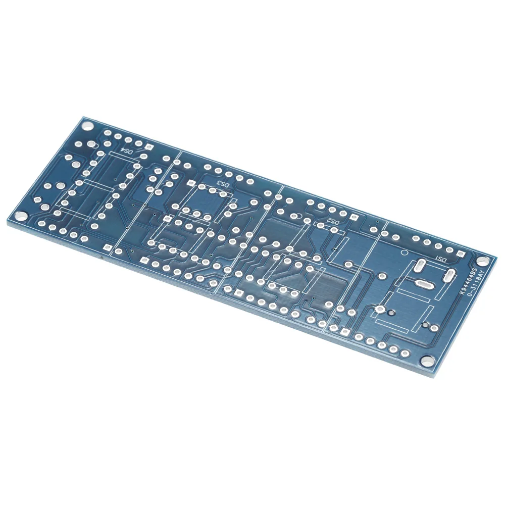 Hot 2016 Compact 4-digit DIY Digital LED Clock Kit Light Control Temperature Date Time Display with Transparent Case | Инструменты